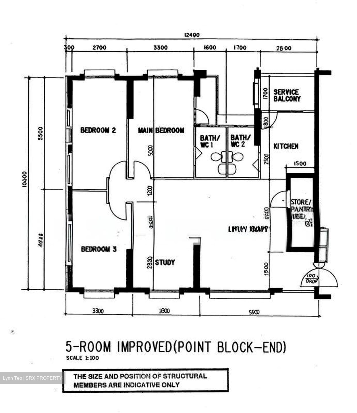 Blk 60 Toa Payoh Vista (Toa Payoh), HDB 5 Rooms #528466581
